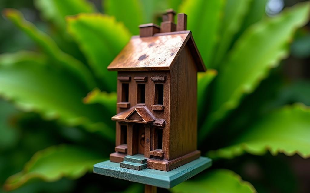 The Brooklyn Brownstone Birdhouse Kit model